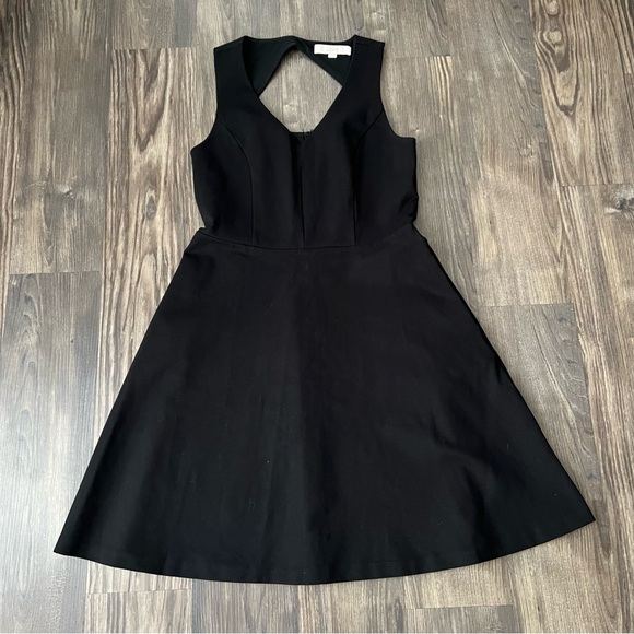 LOFT Dresses & Skirts - Ann Taylor LOFT Black A-Line Skater Dress with Pockets